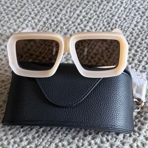 LOEWE  Paula’s Ibiza Oversized Sunglasses Beige